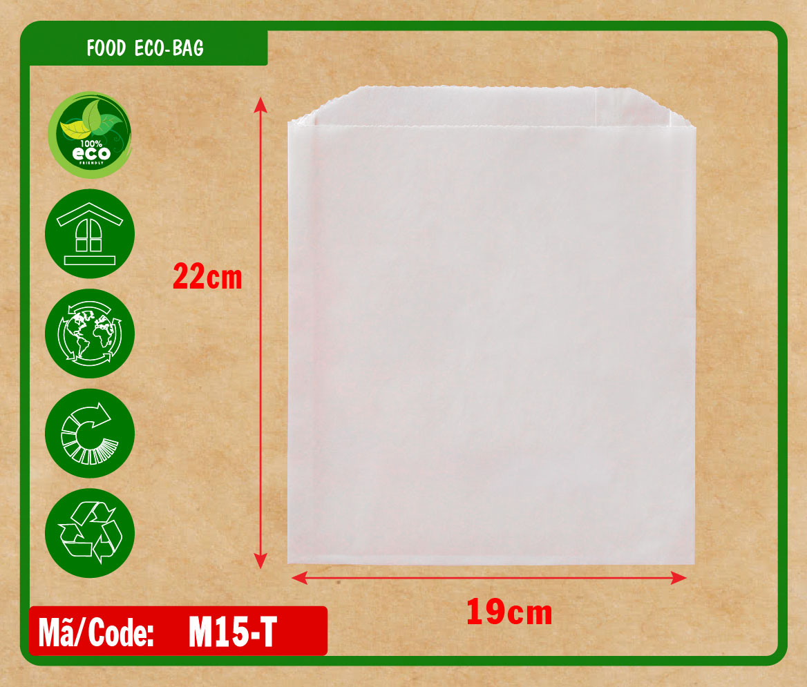 Túi giấy đựng bánh mì ngọt